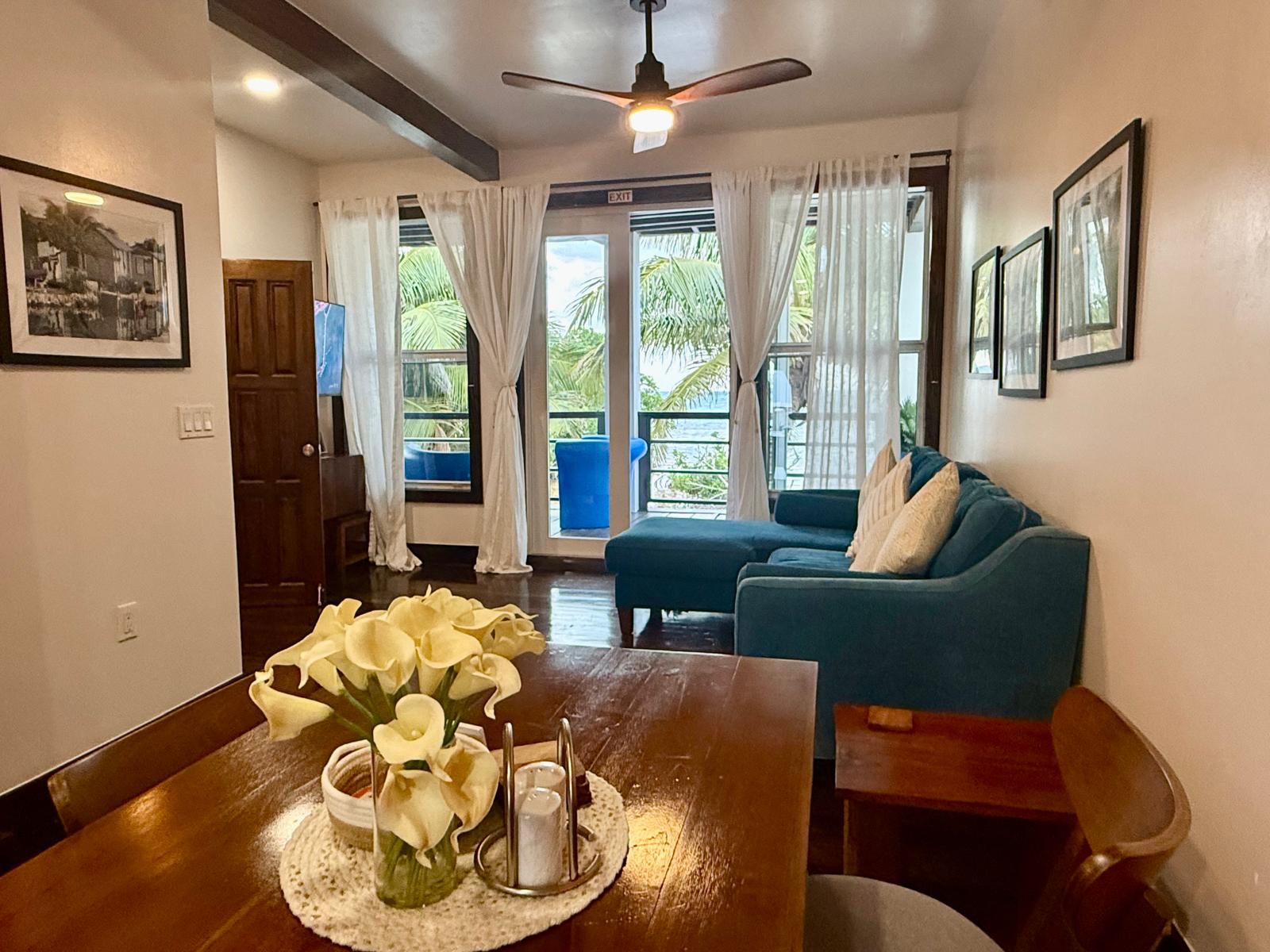 Suite A living area