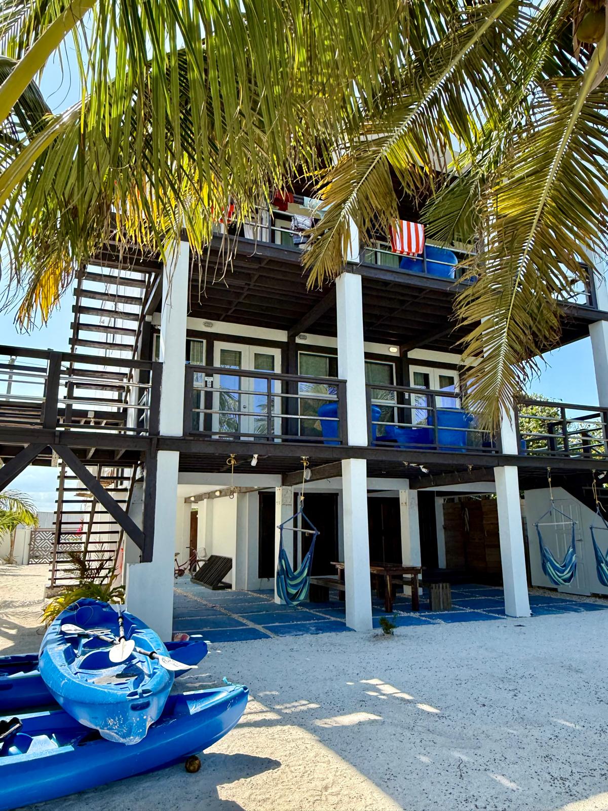 360 Suites beachfront exterior