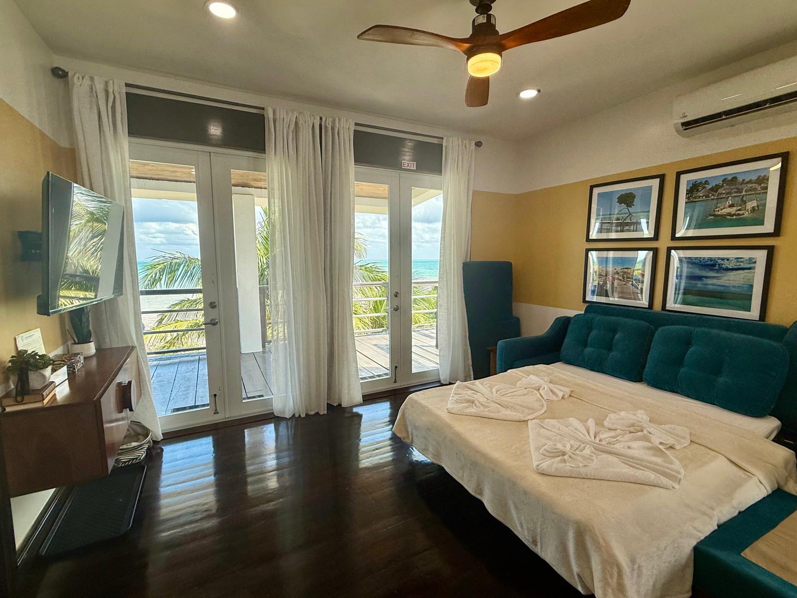 Penthouse bedroom